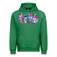 Emerald stitch coffee cups Urban Hoodie - AdoDesignShop