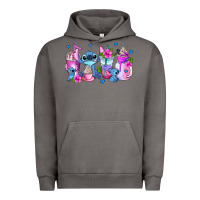 Pigment Tornado stitch coffee cups Urban Hoodie - AdoDesignShop