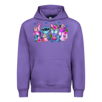 Tulip stitch coffee cups Urban Hoodie - AdoDesignShop