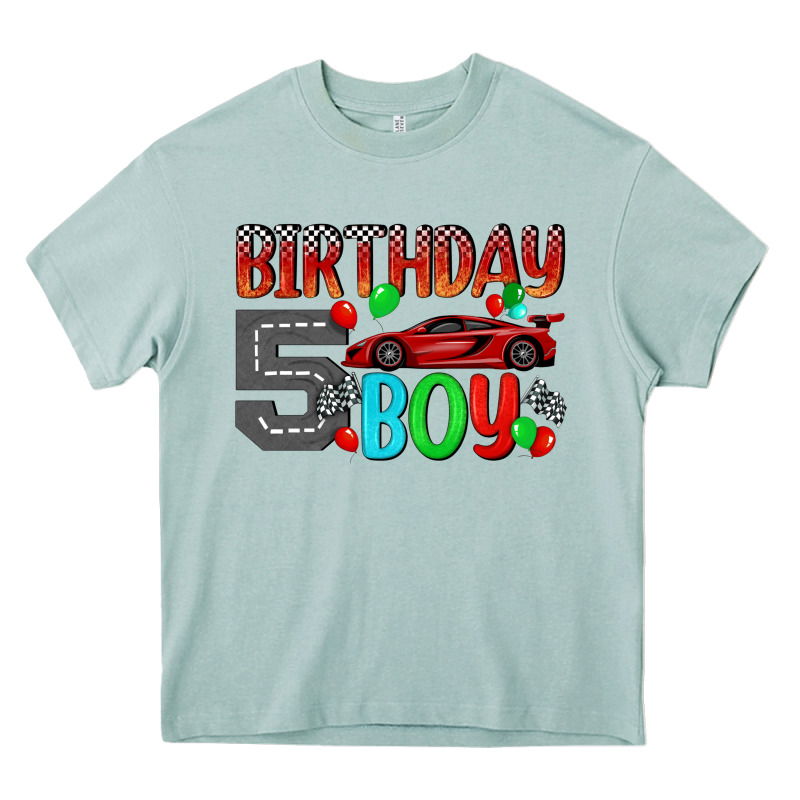 Birthday Boy 5 Heavy Core Tee by BundleAndBundleShop | Teevron