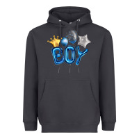 Smoke Birthday Boy Balloon Heavyweight Hoodie - Artiststas