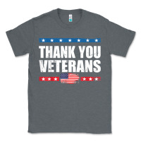 Charcoal Heather Shirts For Veterans, Thank You Veterans Shirt Veterans Day Classic Tee - lanVoArt