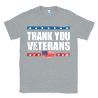 Heather Grey Shirts For Veterans, Thank You Veterans Shirt Veterans Day Classic Tee - lanVoArt