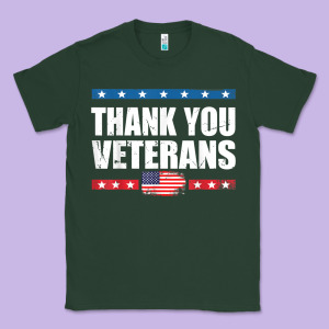 Shirts For Veterans, Thank You Veterans Shirt Veterans Day Classic Tee Designed By Lanvoart