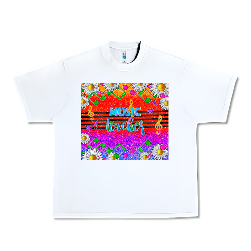 Rainbow Music Teacher Urban Heavy Tee by TumblerDesignByShophia | Teevron