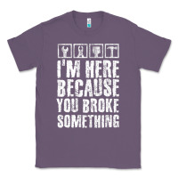 Lavender construction crew funny contractor gift premium t shirt Classic Tee - lanVoArt