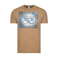 Vintage Coffee feeling kinda idgaf ish today with leopard and gli Vintage Tee - TumblerDesignByShophia