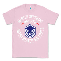 Bubblegum Pink Limited Edition Master Sergeant Retired Air Force Military Retiremen Classic Tee - lanVoArt