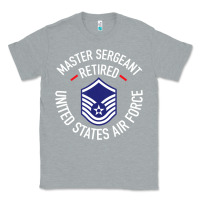 Heather Grey Limited Edition Master Sergeant Retired Air Force Military Retiremen Classic Tee - lanVoArt