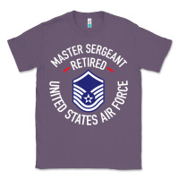 Lavender Limited Edition Master Sergeant Retired Air Force Military Retiremen Classic Tee - lanVoArt