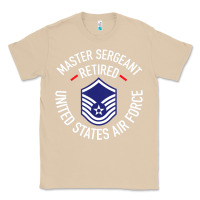 Mushroom Limited Edition Master Sergeant Retired Air Force Military Retiremen Classic Tee - lanVoArt