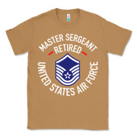 Toasted Coconut Limited Edition Master Sergeant Retired Air Force Military Retiremen Classic Tee - lanVoArt
