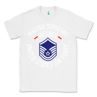 White Limited Edition Master Sergeant Retired Air Force Military Retiremen Classic Tee - lanVoArt