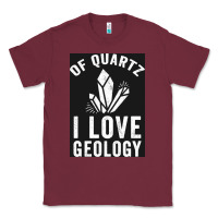 Burgundy of quartz i love geology Classic Tee - lanVoArt