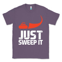 Lavender just sweep it! funny curling sports gift hoodie Classic Tee - lanVoArt