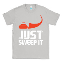 Moon Dust just sweep it! funny curling sports gift hoodie Classic Tee - lanVoArt