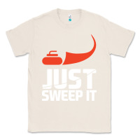 Natural just sweep it! funny curling sports gift hoodie Classic Tee - lanVoArt