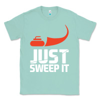 Seafoam just sweep it! funny curling sports gift hoodie Classic Tee - lanVoArt
