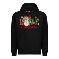 Black Love Christmas Snowman Premium Hoodie - FaDigitalArtStudio