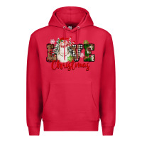 Cardinal Love Christmas Snowman Premium Hoodie - FaDigitalArtStudio