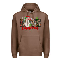 Chestnut Love Christmas Snowman Premium Hoodie - FaDigitalArtStudio