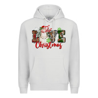 Dove Grey Love Christmas Snowman Premium Hoodie - FaDigitalArtStudio