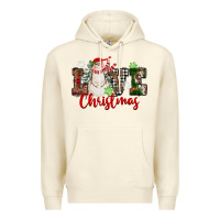 Sandshell Love Christmas Snowman Premium Hoodie - FaDigitalArtStudio