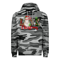 Slate Camo Love Christmas Snowman Premium Hoodie - FaDigitalArtStudio