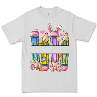 Dove Grey easter teacher pencils Premium Tee - Artiststas