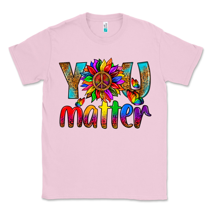 Lgbtq+ You Matter With Leopard Classic Tee by NancyCooperArtShop | Teevron
