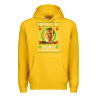Lemon Hot Trend Die Hard Christmas Yippie Ki Yay Premium Hoodie - lanVoArt