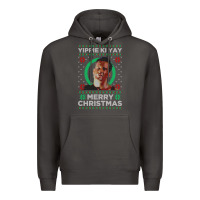 Smoke Hot Trend Die Hard Christmas Yippie Ki Yay Premium Hoodie - lanVoArt