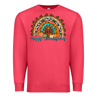 Cardinal Happy thanksgiving rainbow Premium Sweatshirt - Artiststas