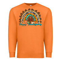Carrot Happy thanksgiving rainbow Premium Sweatshirt - Artiststas