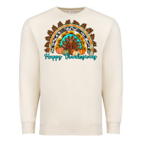 Sandshell Happy thanksgiving rainbow Premium Sweatshirt - Artiststas