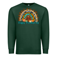 Sports Green Happy thanksgiving rainbow Premium Sweatshirt - Artiststas