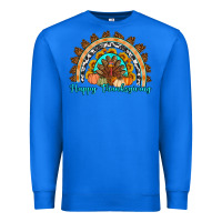 True Royal Happy thanksgiving rainbow Premium Sweatshirt - Artiststas