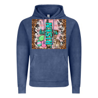 Vintage Denim western he is risen with rabbit Vintage Hoodie - TumblerDesignByShophia