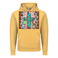 Vintage Mustard western he is risen with rabbit Vintage Hoodie - TumblerDesignByShophia