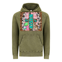Vintage Olive western he is risen with rabbit Vintage Hoodie - TumblerDesignByShophia