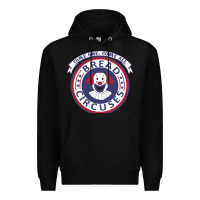 Black bread and circuses   girl Premium Hoodie - lanVoArt