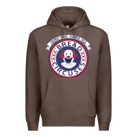 Coffee bread and circuses   girl Premium Hoodie - lanVoArt
