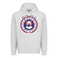 Dove Grey bread and circuses   girl Premium Hoodie - lanVoArt