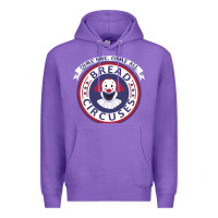 Purple bread and circuses   girl Premium Hoodie - lanVoArt