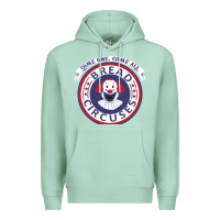 Seafoam bread and circuses   girl Premium Hoodie - lanVoArt