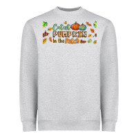 Heather Grey cutest pumpkin in the patch lebbey glass Heavyweight Sweatshirt - BundleAndBundleShop