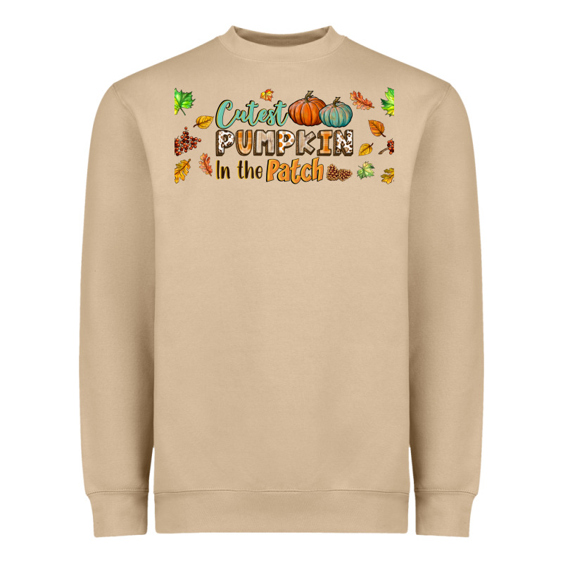 Cutest Pumpkin In The Patch Lebbey Glass Heavyweight Sweatshirt by BundleAndBundleShop | Teevron