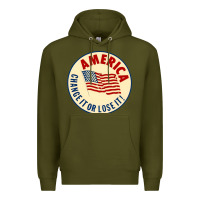 Army Green america change it or lose it   stars Premium Hoodie - lanVoArt
