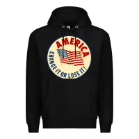 Black america change it or lose it   stars Premium Hoodie - lanVoArt