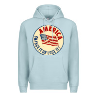 Blue Mist america change it or lose it   stars Premium Hoodie - lanVoArt